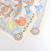 Hermes Carré 90 "HARNAIS DE COEUR" Silk handkerchief in Multicolor Secondhand