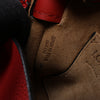 LOEWE Soft Grain Calfskin Mini Gate Crossbody Bag Scarlet Red Burnt Red Secondhand
