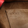 LOEWE Soft Grain Calfskin Mini Gate Crossbody Bag Scarlet Red Burnt Red Secondhand