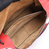 LOEWE Soft Grain Calfskin Mini Gate Crossbody Bag Scarlet Red Burnt Red Secondhand