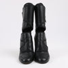 Fendi Leather Ankle Boots in Black, Size 38 EU Secondhand