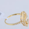 Collection Privée 18k Yellow GOLD RING with diamonds Secondhand