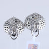 Collection Privée Black diamond Earrings K18WG 10.6g, 2.45 ct Secondhand