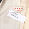 Marni Two-Tone Cropped Leather Jacket, Size 40 IT Secondhand