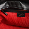 Dior Lady Dior Large Cannage Leather 2Way Handbag in Black Secondhand