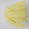 Alessandro Vigilante Yellow Blazer with Coordinating Bra Top, Size 44/40 Secondhand