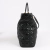 Dior Lady Dior Large Cannage Leather 2Way Handbag in Black Secondhand