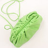 Bottega Veneta Mini The Pouch Leather Crossbody bag in Acid Green Secondhand