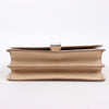 Celine Case Flap Leather Chain Shoulder Bag in Beige Secondhand