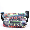 Burberry Graffiti Logo Printed Messenger Bag Multicolor Secondhand