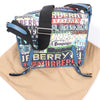 Burberry Graffiti Logo Printed Messenger Bag Multicolor Secondhand