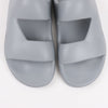 Bottega Veneta Rubber Band Sandals in Grey, Size 43 EU Secondhand