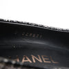 Chanel Coco Mark Leather Heels Black × Silver G29571, Size 36 EU Secondhand