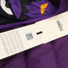 Fendi Purple Puffer Jacket, Size 44 Secondhand