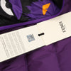 Fendi Purple Puffer Jacket, Size 44 Secondhand