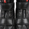 PRADA Sport Leather High-top Sneakers in Black 3TZ047, Size 36.5 EU Secondhand