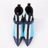 Louis Vuitton Neoprene Deep Sea Ankle Boot in Blue, Size 39 EU Secondhand