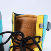 LOEWE Anagram 20SS Canvas & Leather Short Boots 44 EU in Multicolor Secondhand