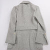 Secondhand Helmut Lang Double-Face Wool Coat in Grey, Size XS