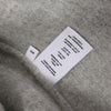 Helmut Lang Double-Face Wool Coat in Grey, Size XS Secondhand