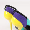 GIUSEPPE ZANNOTTI Suede Colorblock Pattern D'Orsay Pumps Secondhand