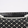 Valentino Rockstud Spike Chain 2Way Shoulder Bag in Black x White Secondhand