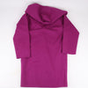 Max Mara Necton Wool Hooded Coat in Fuchsia Secondhand