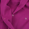Secondhand Max Mara Necton Wool Hooded Coat in Fuchsia