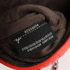 FENDI Double Micro Baguette Leather Chain Shoulder Bag in Red 8M0371 Secondhand