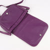 BOTTEGA VENETA Intrecciato Leather Shoulder Bag in Purple Secondhand