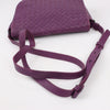 BOTTEGA VENETA Intrecciato Leather Shoulder Bag in Purple Secondhand