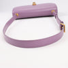 Saint Laurent Paris Carre Leather Shoulder bag in Purple Secondhand