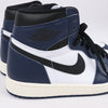 Nike Air Jordan Leather High-Top Sneakers in White x Navy DZ5485-401 Secondhand