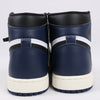 Nike Air Jordan Leather High-Top Sneakers in White x Navy DZ5485-401 Secondhand