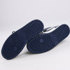 Nike Air Jordan Leather High-Top Sneakers in White x Navy DZ5485-401 Secondhand