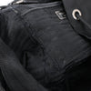 Prada Tessuto Fabric x Leather Backpack in Black Secondhand