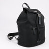 Prada Tessuto Fabric x Leather Backpack in Black Secondhand