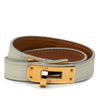 Hermès Leather Kelly Double Tour Bracelet Secondhand