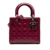 Dior Medium Patent Cannage Lady Dior Secondhand