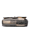 Chanel Jumbo PVC and Tweed Patchwork Single Flap Secondhand