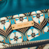 Miu Miu Goatskin Madras Floral Print Double Zip Camera Bag Secondhand
