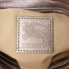 Burberry Nova Check Cutout Leather Accessory Pochette Secondhand