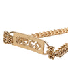 Secondhand Chanel Gold Plated Coco Double Chain Belt