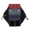 LOEWE Medium Stripes Canvas and Leather Hammock Satchel Secondhand