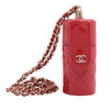 Chanel CC Quilted Patent Lipstick Case Secondhand
