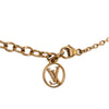 Louis Vuitton Gold Plated Flower Full Necklace Secondhand