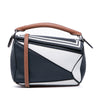 LOEWE Mini Tricolor Calfskin Sailor Puzzle Satchel Secondhand