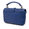 Saint Laurent Baby Chevron Sheepskin Classic Monogram Chain Bag Secondhand