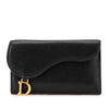 Secondhand Dior Goatskin Saddle Cosmos Zipped Card Holder
