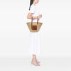 LOEWE Large Raffia Anagram Basket Tote Secondhand